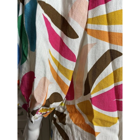 NWT Tabitha Brown x Target Women's Botanical Colorful Cover Up Tunic Size Small - Picture 9 of 13